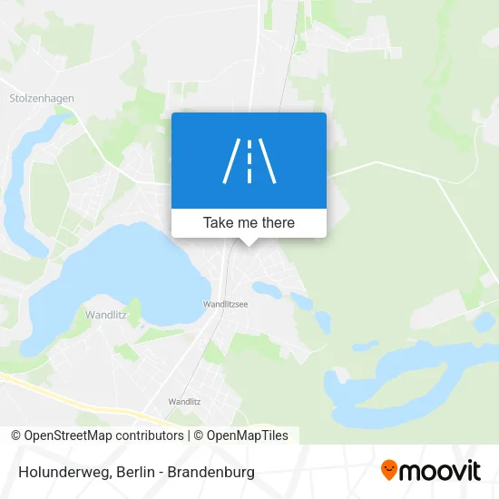 Карта Holunderweg