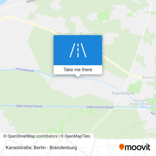 Kanalstraße map