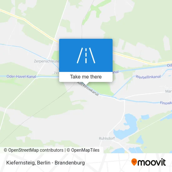 Карта Kiefernsteig