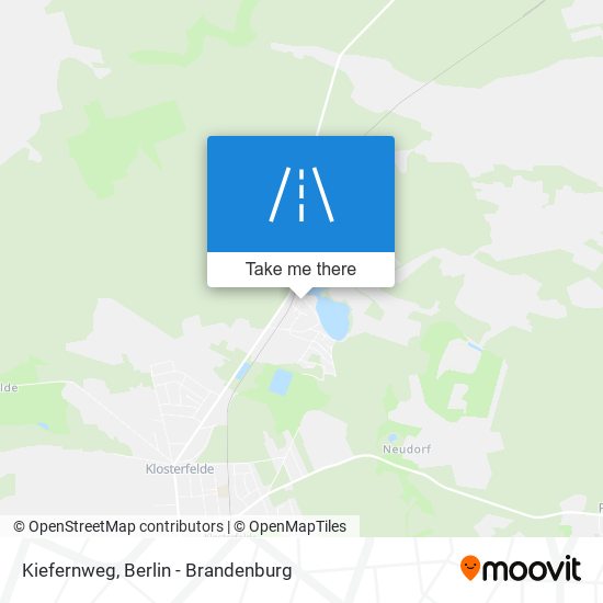 Карта Kiefernweg