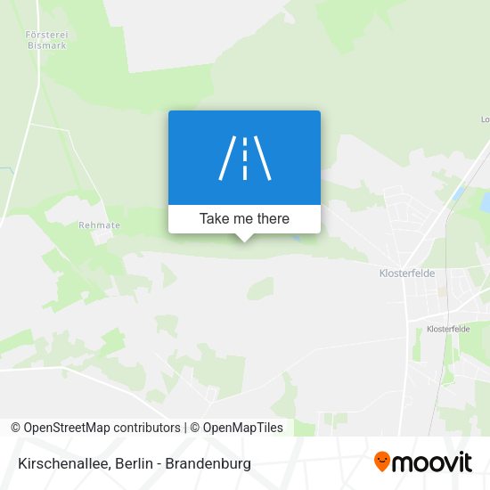 Kirschenallee map