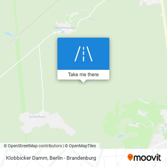 Klobbicker Damm map