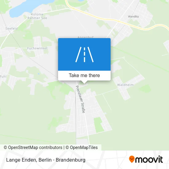 Карта Lange Enden