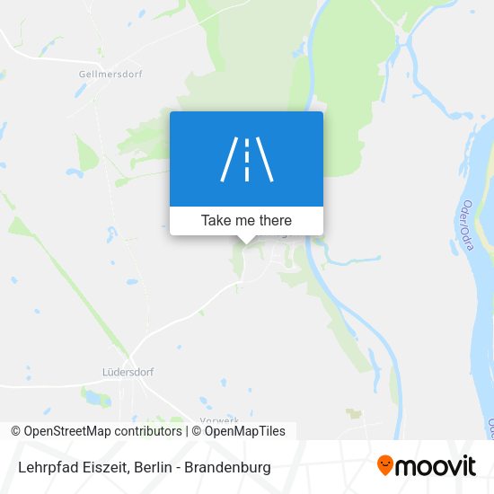 Lehrpfad Eiszeit map