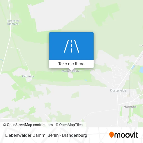 Liebenwalder Damm map