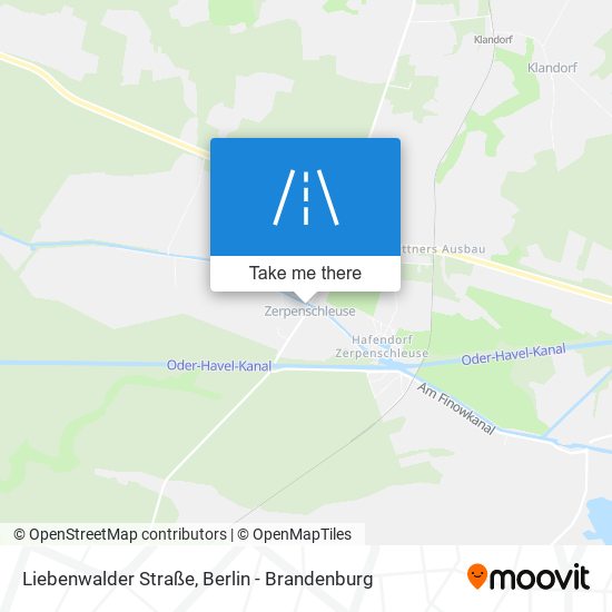 Liebenwalder Straße map