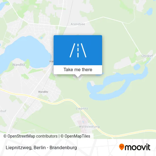Карта Liepnitzweg