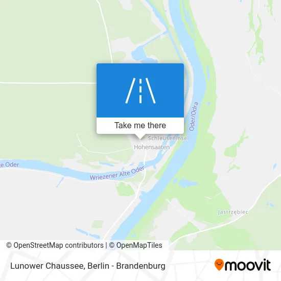 Lunower Chaussee map