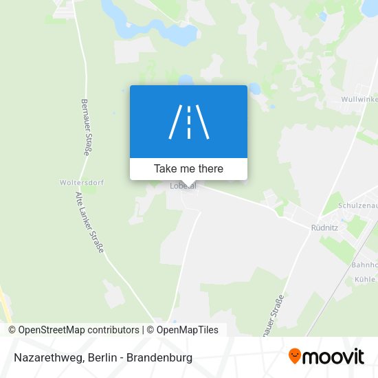 Nazarethweg map