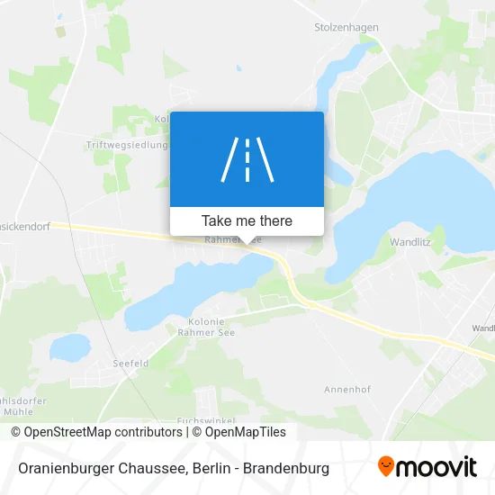 Карта Oranienburger Chaussee