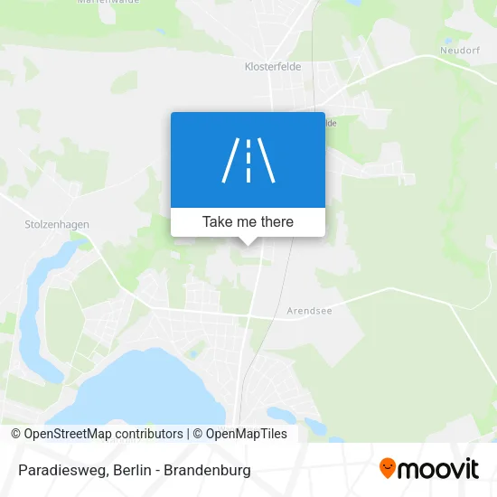 Карта Paradiesweg