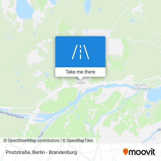 Poststraße map