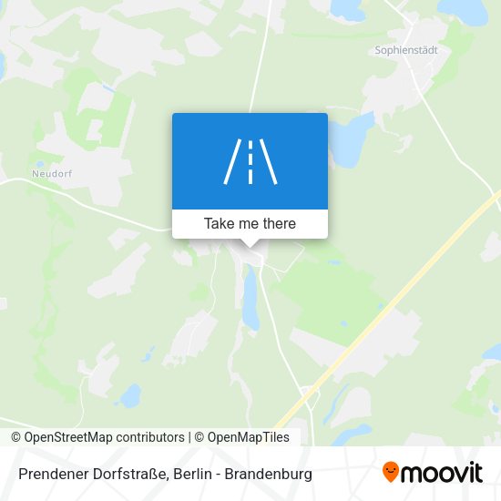 Prendener Dorfstraße map