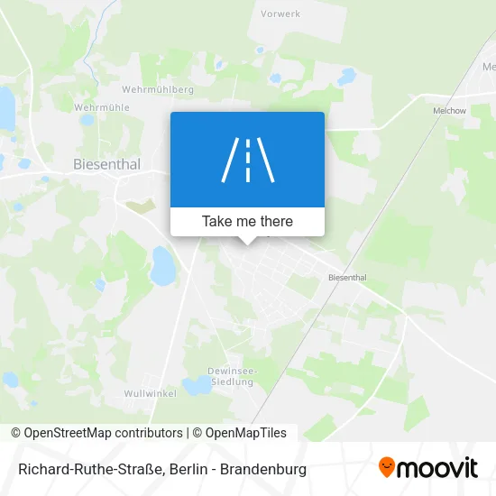 Карта Richard-Ruthe-Straße