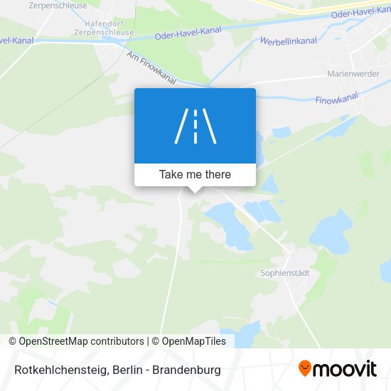 Rotkehlchensteig map