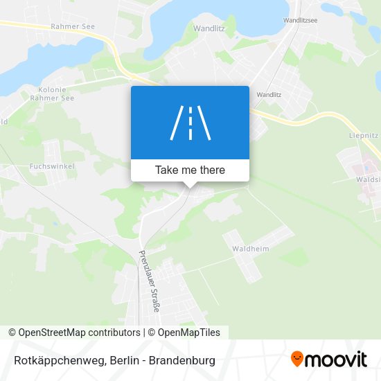 Rotkäppchenweg map
