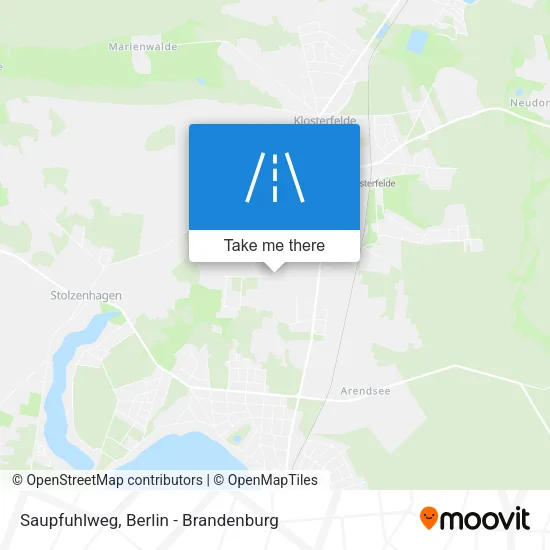 Карта Saupfuhlweg
