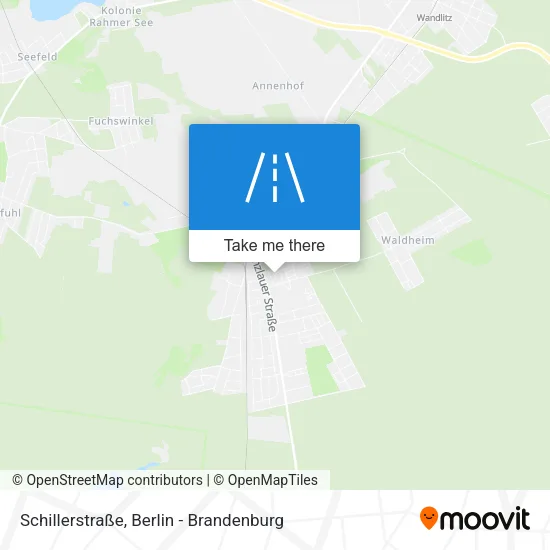 Карта Schillerstraße