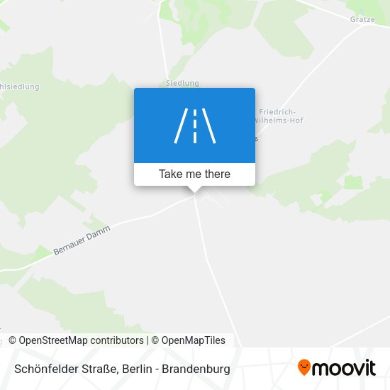 Schönfelder Straße map
