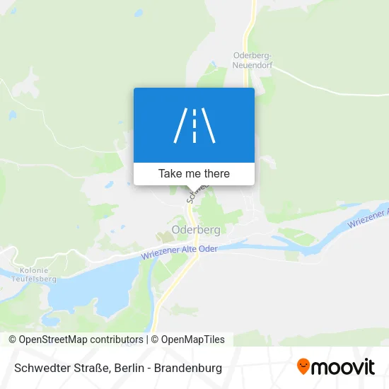 Карта Schwedter Straße