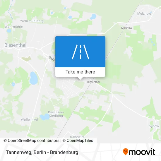 Карта Tannenweg