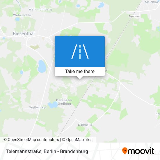 Telemannstraße map