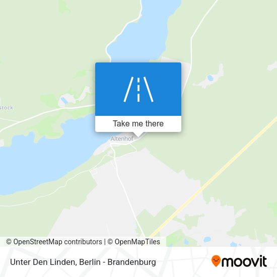 Unter Den Linden map