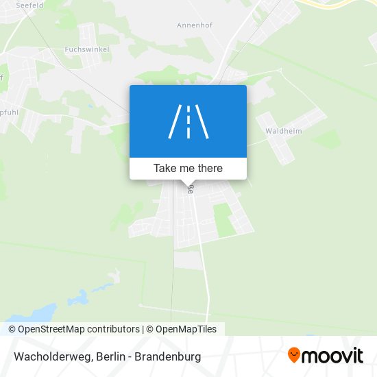 Wacholderweg map