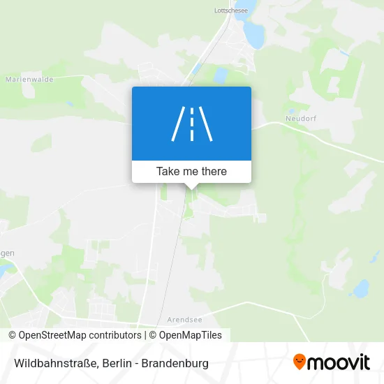 Карта Wildbahnstraße