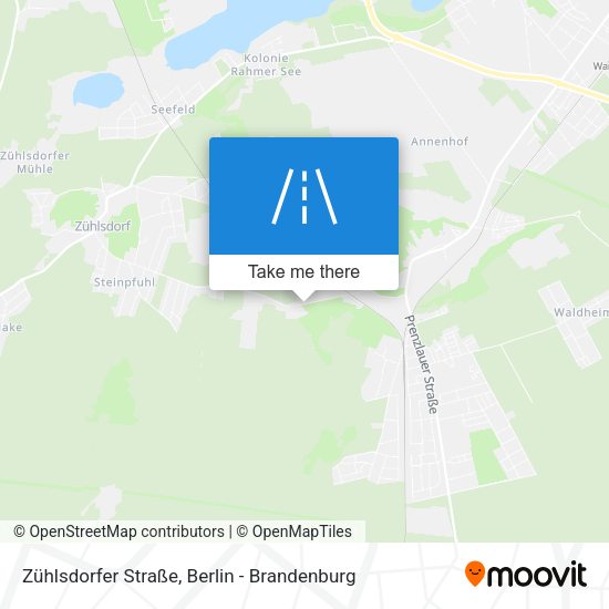 Zühlsdorfer Straße map
