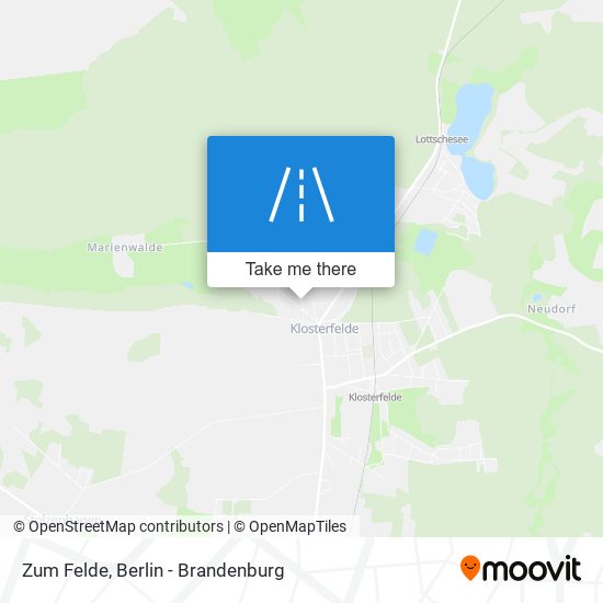Карта Zum Felde