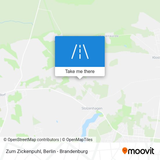 Zum Zickenpuhl map