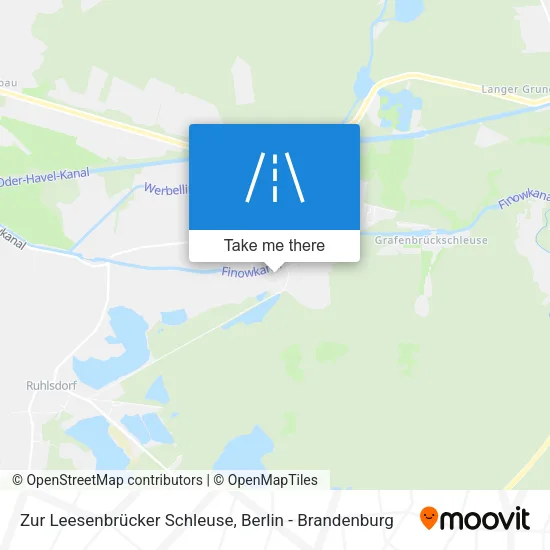 Карта Zur Leesenbrücker Schleuse