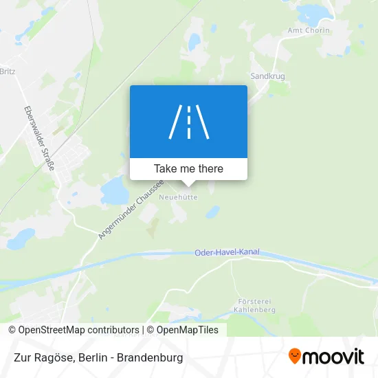Карта Zur Ragöse