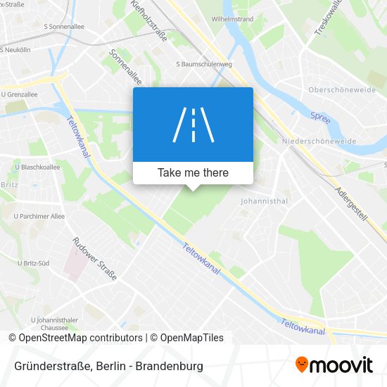 Gründerstraße map
