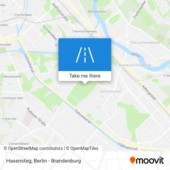 Карта Hasensteg