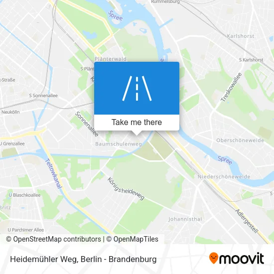 Карта Heidemühler Weg
