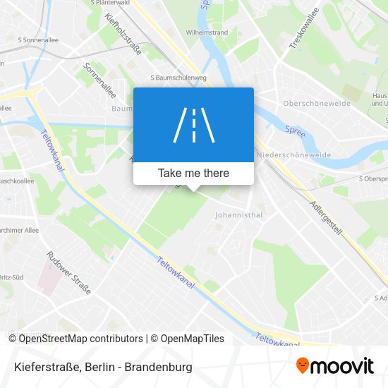 Kieferstraße map
