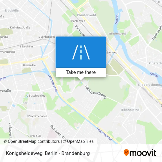Карта Königsheideweg