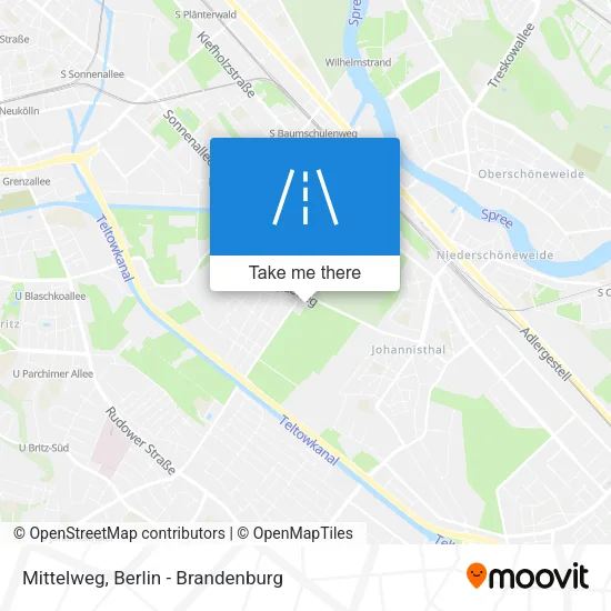 Карта Mittelweg