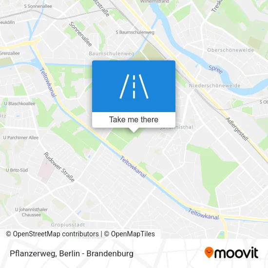 Карта Pflanzerweg
