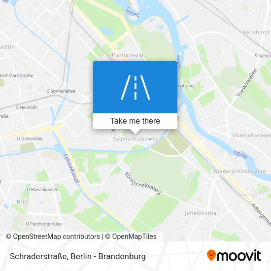 Карта Schraderstraße