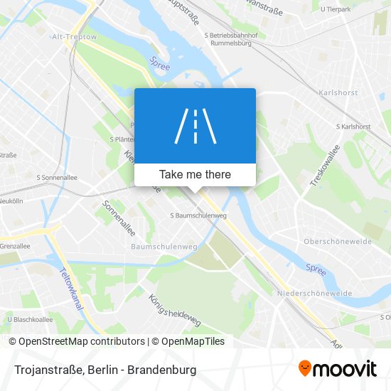 Trojanstraße map