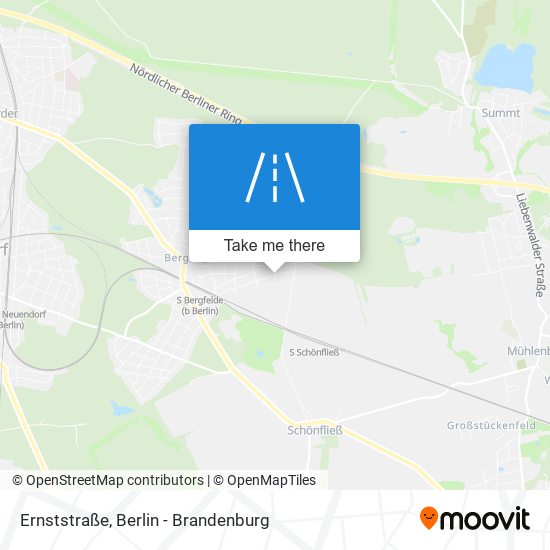Ernststraße map