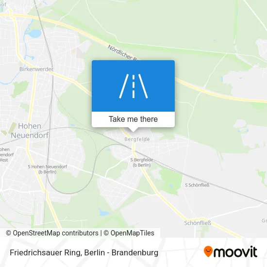 Карта Friedrichsauer Ring