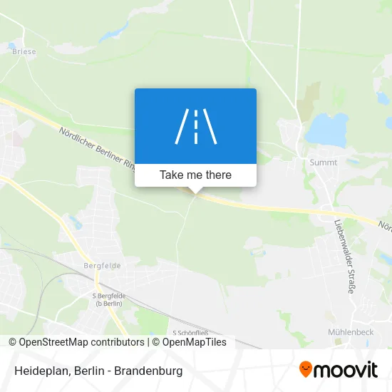 Карта Heideplan
