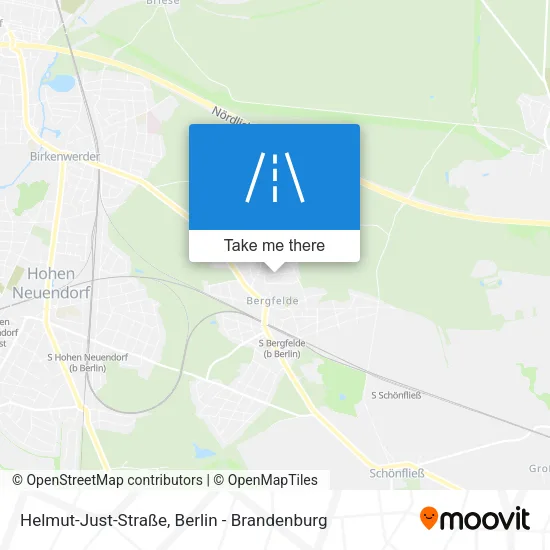 Карта Helmut-Just-Straße