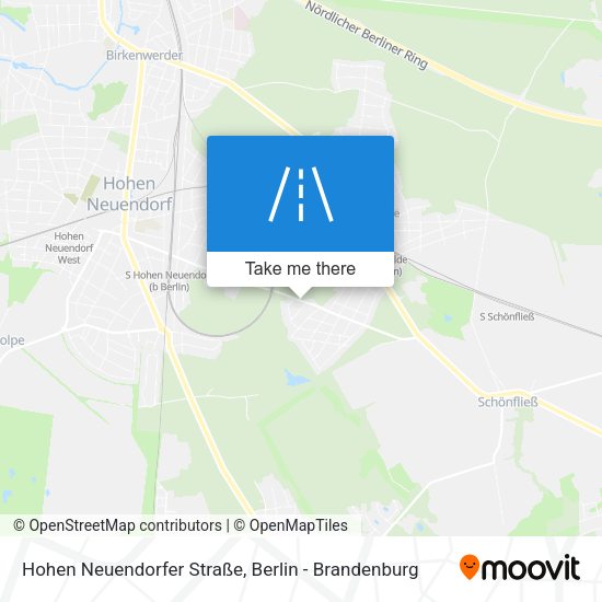 Hohen Neuendorfer Straße map