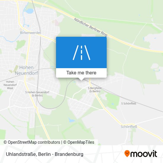 Uhlandstraße map