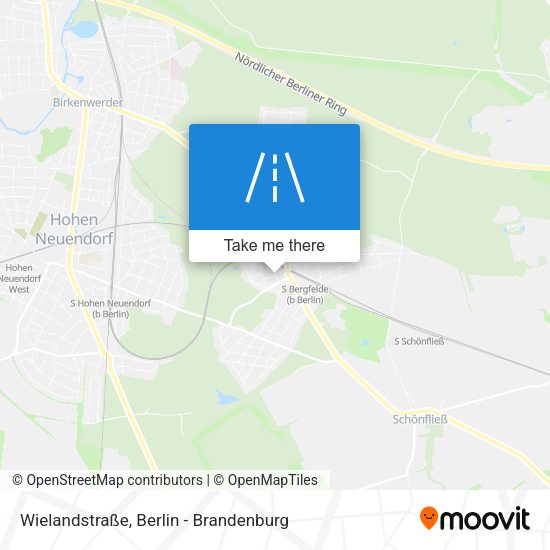 Wielandstraße map